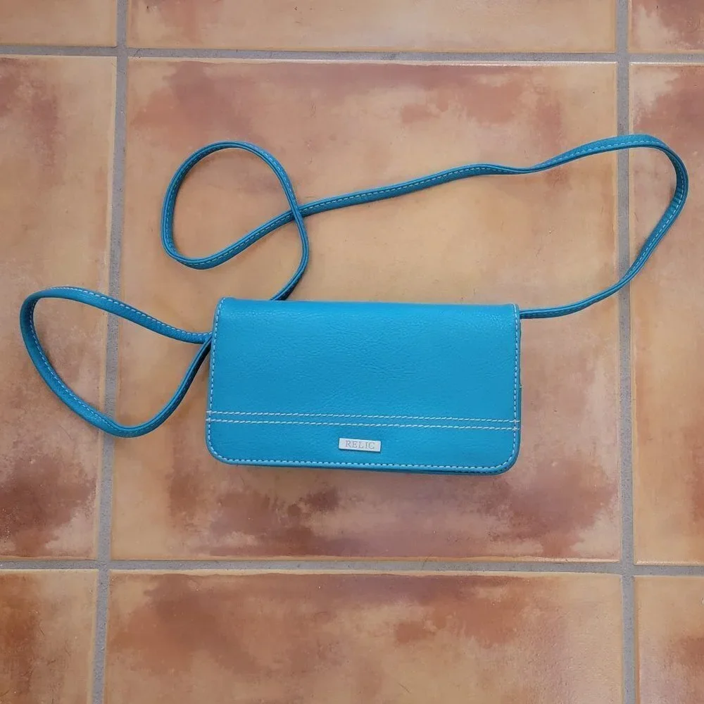 Relic Turquoise Blue‎ Cross Body Handbag